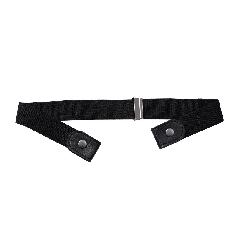 懒人皮带隐形无痕裤带男女弹力松紧学生军训牛仔裤子腰带松紧神器