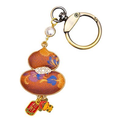 【多宝葫芦】宋锦桑蚕丝挂饰钥匙扣挂饰挂件