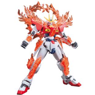 万代高达拼装模型HG HGBF 创战者 瞬变冰川创制强袭神木燃焰敢达