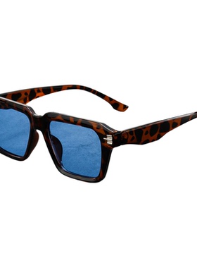 美式潮牌大框方形墨镜男