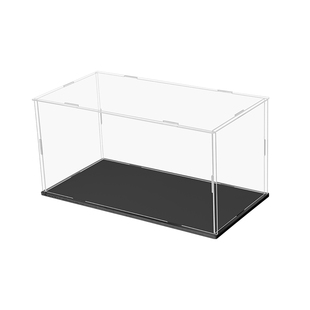手办展示盒模型玩具摆件娃娃透明防尘罩亚克力展柜盲盒收纳展示架