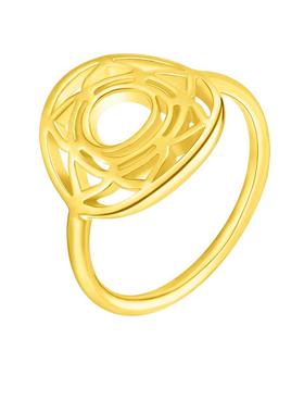 【自营】daisy beauty芒星戒指女925纯银镀金保色指环女时尚婚戒