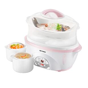 天际宝宝辅食隔水炖盅陶瓷煮粥煲汤锅家用电砂锅BB全自动燕窝神器