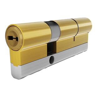 防盗门锁芯通用型家用c级锁心入户大铁门锁叶片钥匙安全门锁防撬