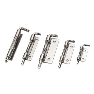 平板活动插销CL225铰链304不锈钢 配电柜箱上下门轴弹簧插销铰链