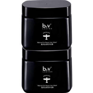 b2v墨藻免蒸发膜修护干枯烫染毛躁补水柔顺顺滑女润发乳护发素乳