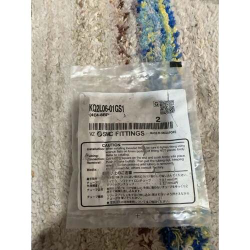 议价SMC原装接头KQ2L0601GS1全新未开封适合维修