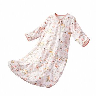 爱贝迪拉新生婴儿纱布睡袋春季夏天薄款婴幼儿宝宝小月龄四季通用