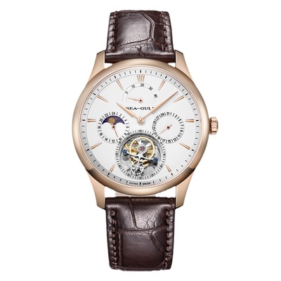 正品男士机械表男表海鸥手表