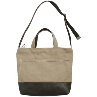 sobag日系中性质感百搭帆布包复古大容量潮牌斜挎包潮酷男邮差包