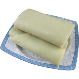 孝感农家纯手工新鲜湿豆折 湖北特产绿豆豆丝武汉黄陂豆饼豆皮子