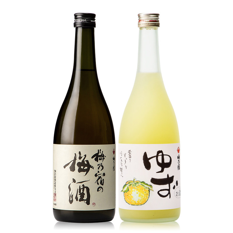 梅乃宿组合装日本柚子酒