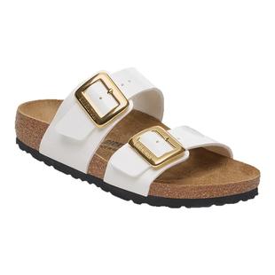 BIRKENSTOCK勃肯德国进口新品女款时尚漆皮软木Sydney双扣凉拖鞋