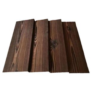 防腐碳化木户外地板木板实木栅栏板材木条板材葡萄架凉亭阳台地板