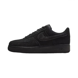 耐克/Nike Air Force 1 空军一号黑色低帮复古潮流板鞋HQ1966-002