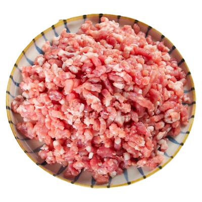跑山猪二八肉馅包饺子猪肉馅家用
