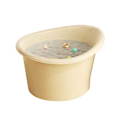 日本0-10岁宝宝加厚可坐洗澡桶