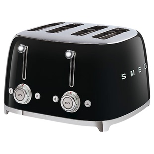 法国进口SMEG/斯麦格 TSF03四片式复古多士炉早餐吐司机烤面包机
