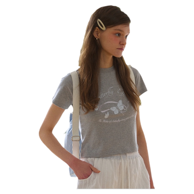 爱心浪漫短袖LETTERFROMMOON