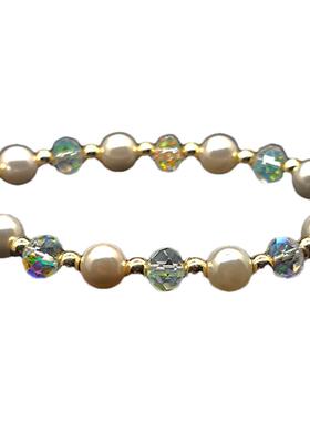 高档奢华水晶手链送女友