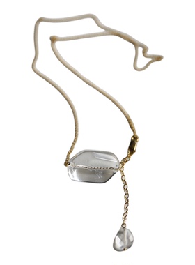 一颗冰块丨软语设计冰女随形项链