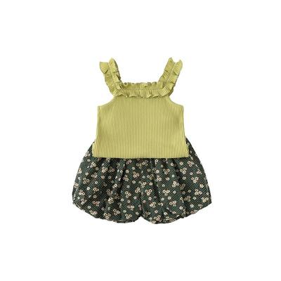 女童夏套装洋气女宝宝夏装新款