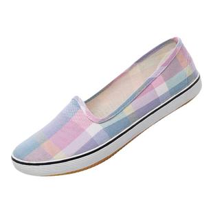 女鞋2025新老北京布鞋平跟轻便单鞋牛筋底妈妈鞋田园劳作鞋干活鞋