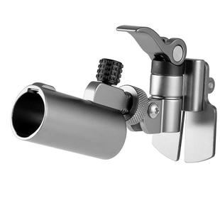 艾菲乐斯新款防掉型钓台配件万向炮台架鱼护架镁铝合金超轻钓台用