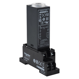 正品施耐德进口电子式时间继电器REXL2TMBD REXL4TMP7 24VDC 230V