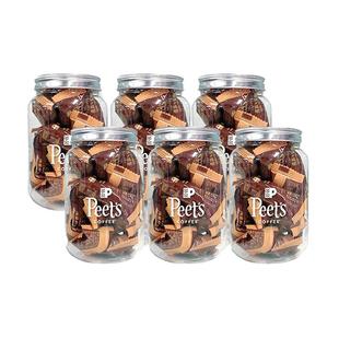 【自营】Peets皮爷咖啡海盐太妃糖法式果仁焦糖105g*6罐【临期】