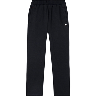 乐卡克法国公鸡秋季女款休闲百搭舒适直筒针织长裤