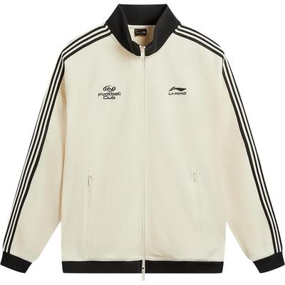 李宁情侣球迷华夫格外套