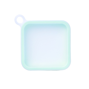 三明治保鲜盒硅胶吐司便当盒可微波上班族外带面包盒水果便携袋子