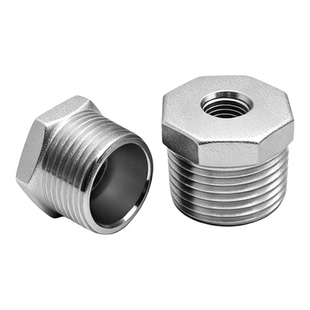 304不锈钢补芯变径内外丝直接头异径加长延长延伸管补心2分3分4分