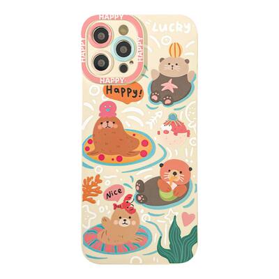 适用于苹果情侣卡通可爱