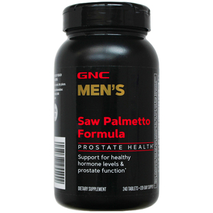 新28年1GNC锯棕榈配方240片前列腺美国mens Saw Palmetto Formula