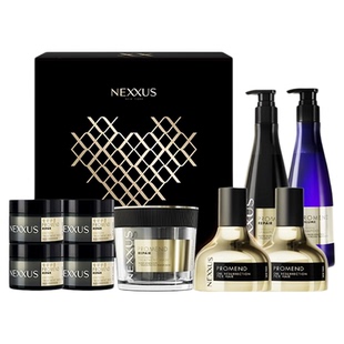 【檀健次黑金尊享礼盒】NEXXUS黑金瓶修护发乳洗发水精油发膜
