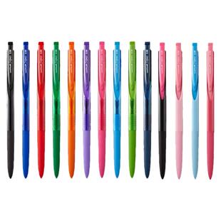 日本UNI三菱中性笔UMN-155按动水笔0.38/0.5mm签字笔办公学生用可换笔芯彩色Signo RT1旗舰店蜡笔小新限定