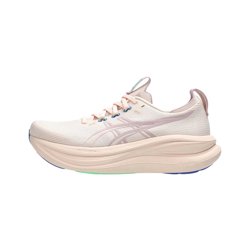 ASICS亚瑟士NIMBUS 28女跑鞋N28马拉松新款加宽缓震回弹柔软舒适