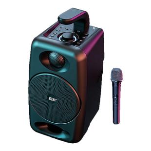 【2代升级】索爱无线蓝牙音箱麦克风话筒广场舞户外唱k歌家庭ktv