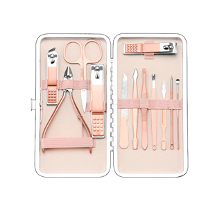 粉色指甲刀套装全套家用指甲钳指甲剪女生可爱便携挖耳勺修脚工具