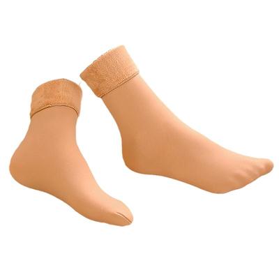 【加绒加厚袜子】小腿过膝雪地袜