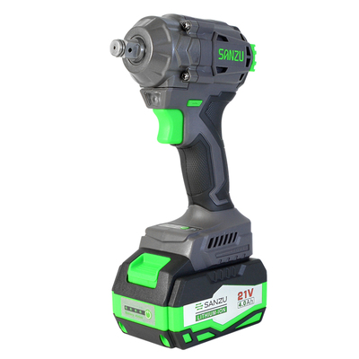 三竹无刷锂电冲击扳手450N大扭力