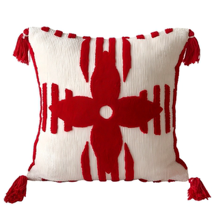 红色新年马年喜庆抱枕客厅沙发靠枕轻奢高级感抱枕套结婚卧室装饰