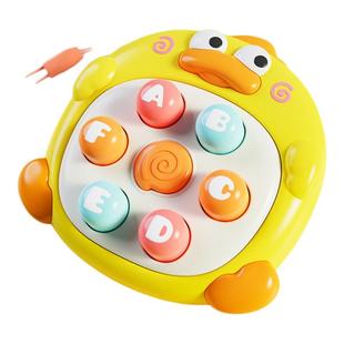 打地鼠儿童玩具早教益智0一1岁宝宝手指按压6个月8掌上婴儿按按乐