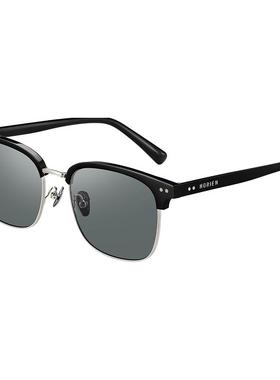 半框墨镜海俪恩金属偏光开车专用