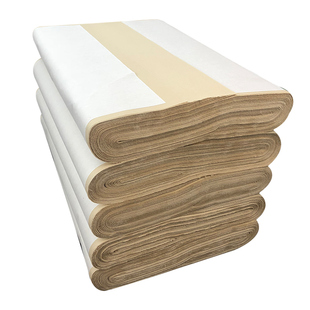 毛边纸加厚无格元书纸手工纯竹浆四六八尺毛笔字书法专用纸创作纸