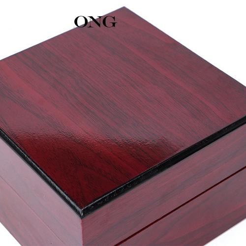 油漆实木手表盒男士表木质手表手表盒子包装盒礼品盒机械表盒腕表