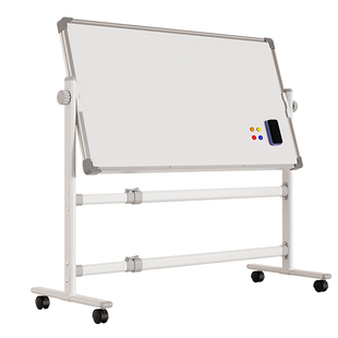 可移动白板家用教学可擦写磁吸黑板办公双面画板墙贴立式商用架子带支架记事板会议培训小学生儿童看板写字板