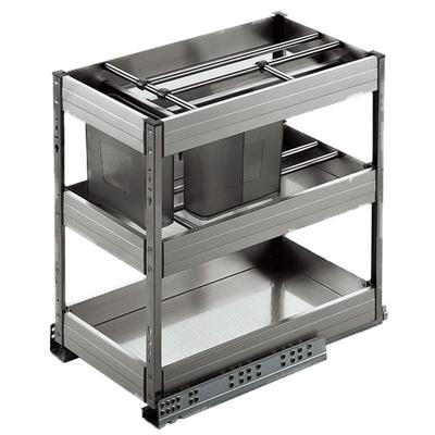 诺米厨房橱柜调味篮304不锈钢